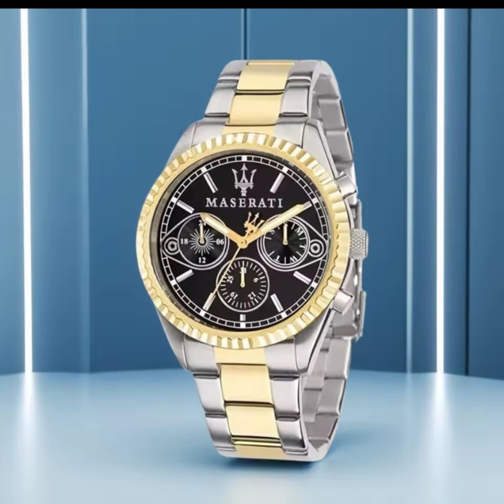 Maserati Two-Tone Watch